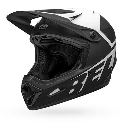 Bell Transfer BMX Race Helmet-Slice Matte Black/White