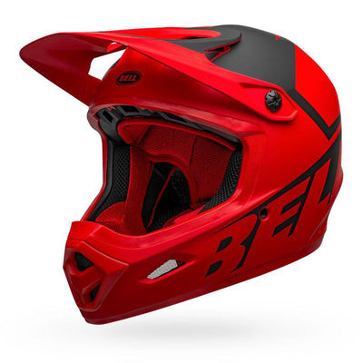 Bell Transfer BMX Race Helmet-Slice Matte Red/Black