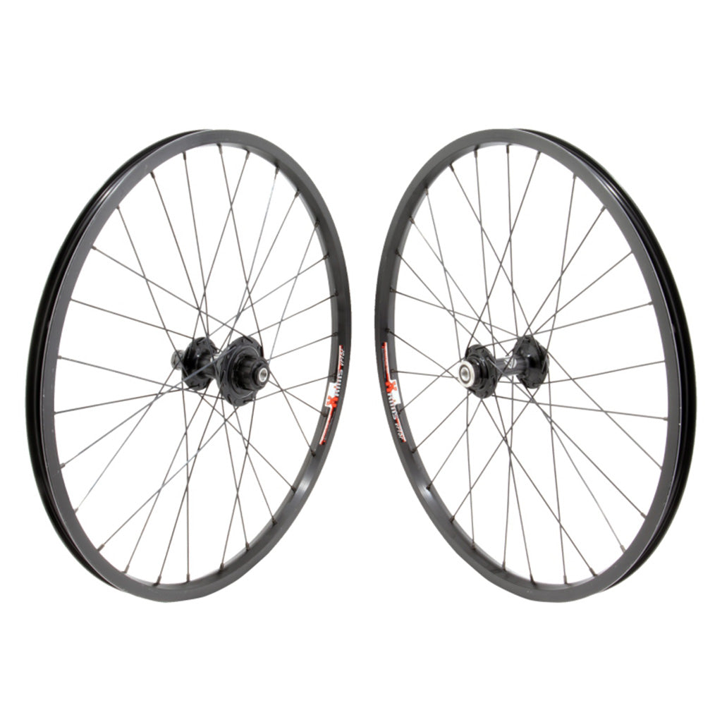 Black Ops MX3200 Hubs w/Alex VP15F Rims BMX Wheelset-20x1 1/8in