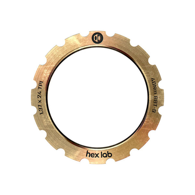 Box Hex Lab Titanium Lock Ring - 2