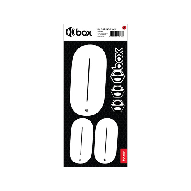 Box Two Number Sticker Kit - 2