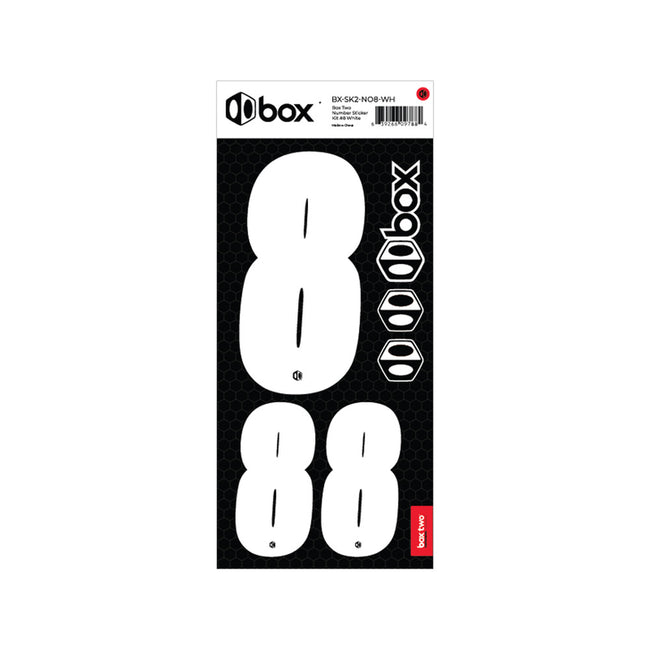 Box Two Number Sticker Kit - 18