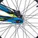 Chase Element Pro Cruiser Plus 24&quot; BMX Race Bike-Petrol Blue/Black/Neon Yellow - 12