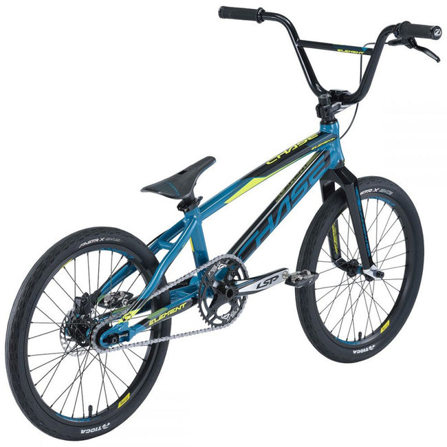 Chase Element Pro XXL BMX Race Bike-Petrol Blue/Black/Neon Yellow - 3