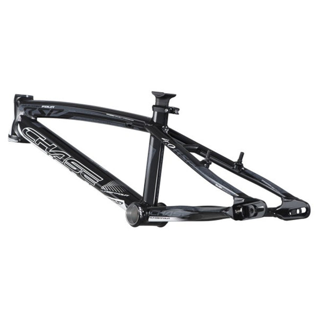 Chase RSP4.0 Aluminum BMX Race Frame-Polish/Black - 3