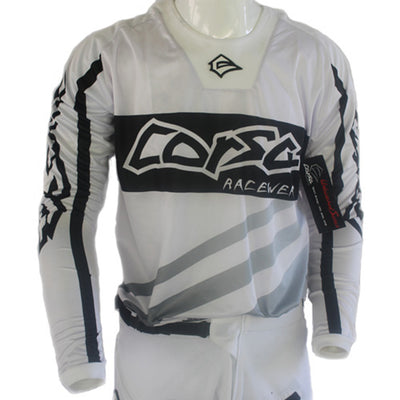 Corsa Unleashed BMX Race Jersey-White
