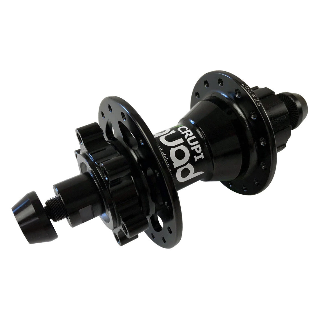 Crupi Quad Mini/Expert Rear Disc Brake BMX Hub-Black-28H – J&R