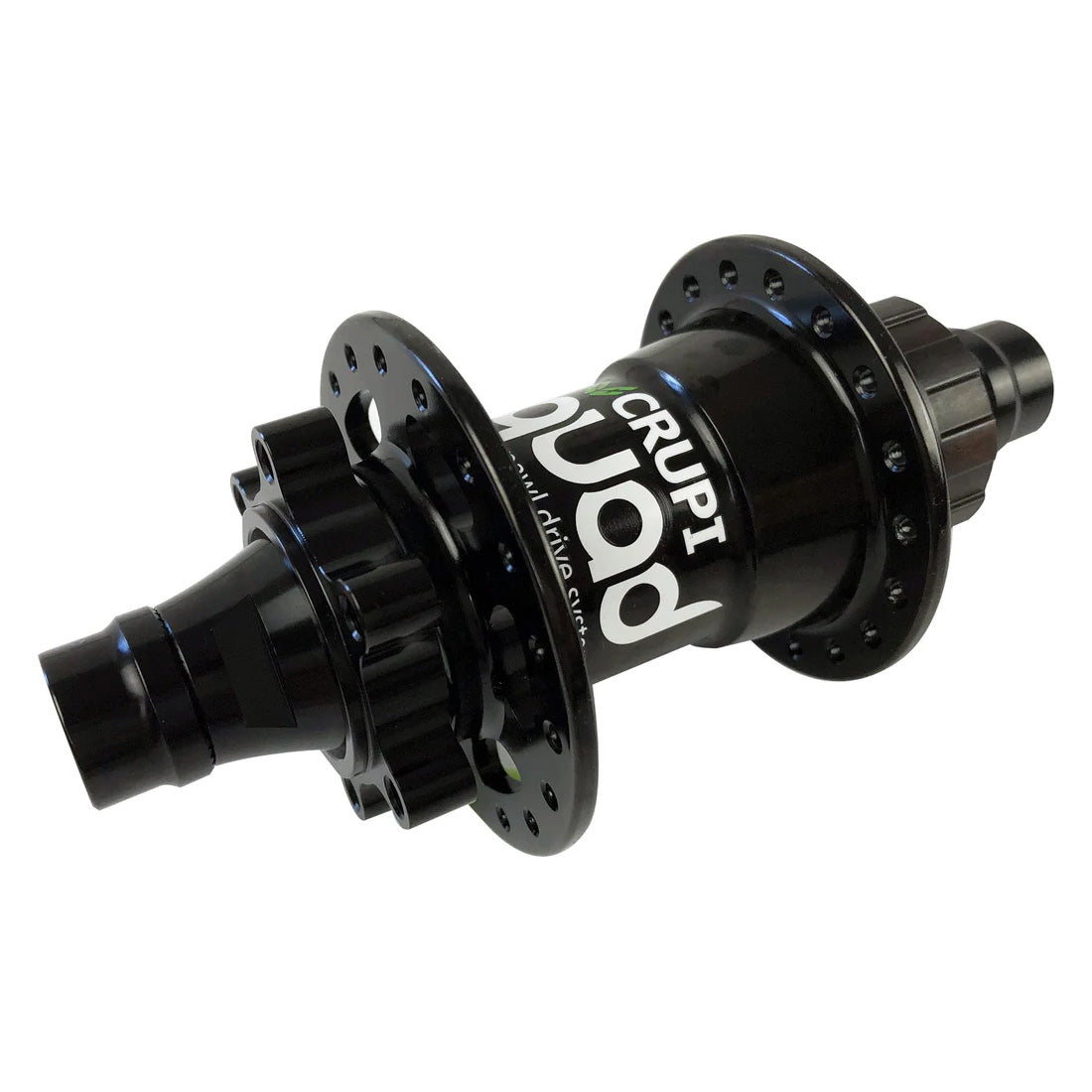 Crupi Quad Pro Rear Disc Brake BMX Hub-Black-36H at J&R Bicycles