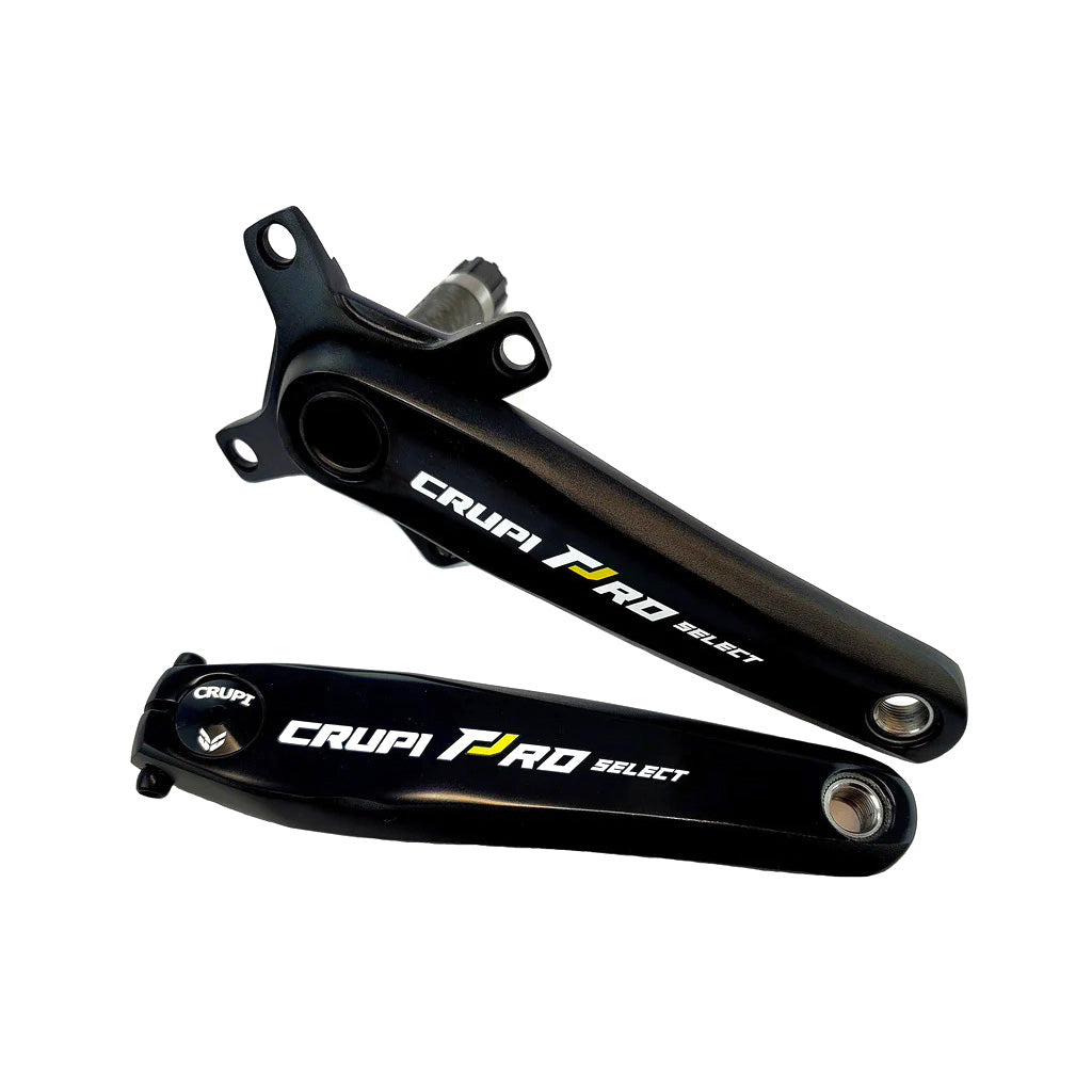 Crupi Rhythm Pro Select Cranks-Black at J&R Bicycles – J&R