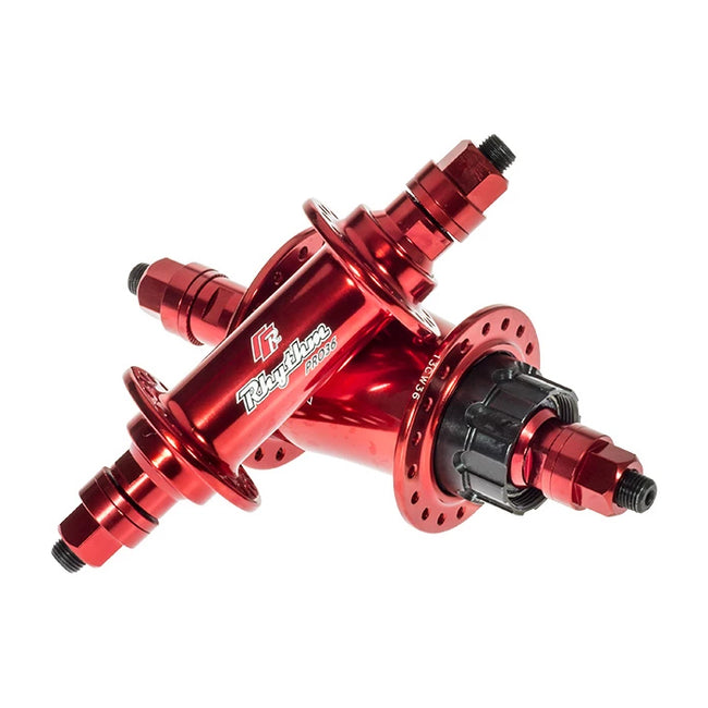 Crupi Rhythm Section Pro Cassette BMX Hub-Red-36H - 1