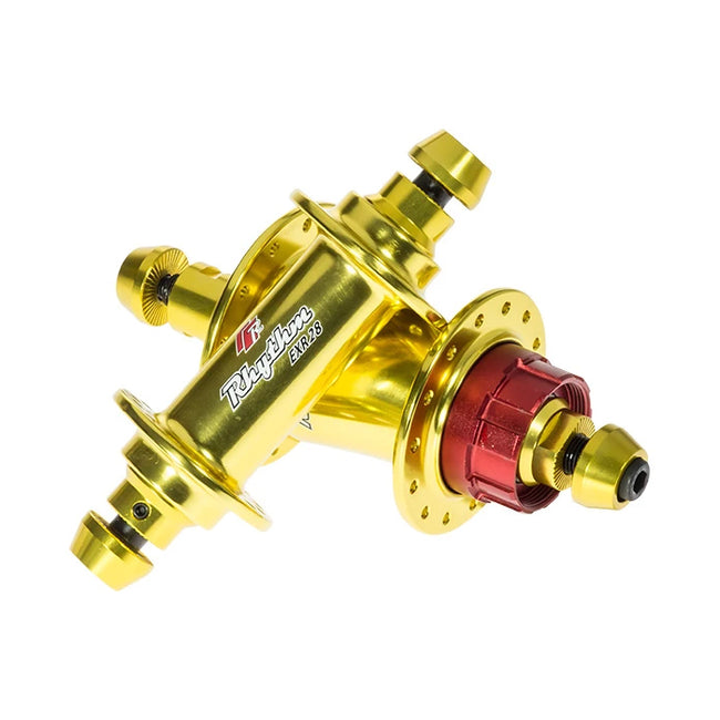 Crupi Rhythm Section Expert Cassette BMX Hub-Gold-28H - 1