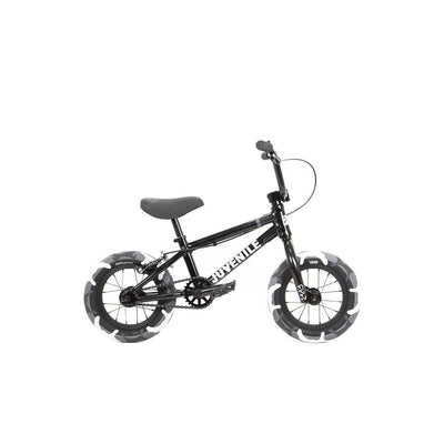 Cult Juvenile 12" BMX Bike-Black w/ Camo Tires
