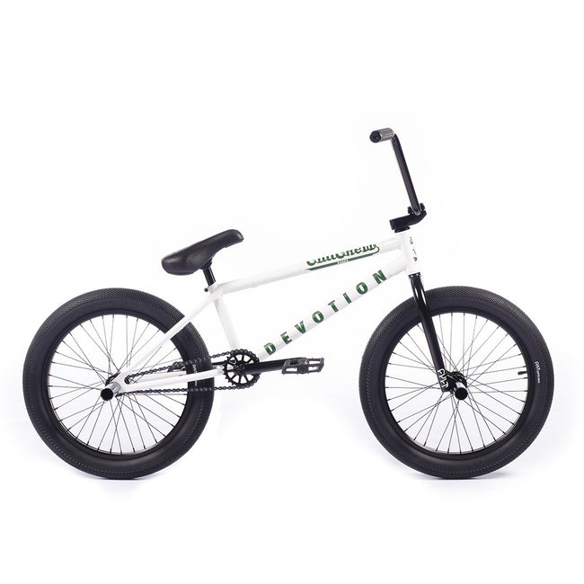 Cult Devotion  21&quot;TT BMX Freestyle Bike-Panza Matte White - 1