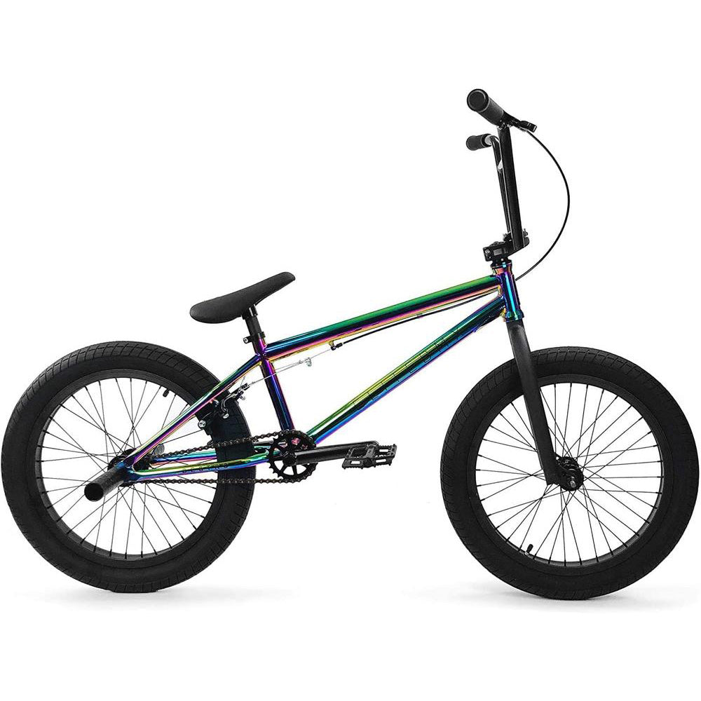 20 zoll kinderfahrrad bmx neo chrome after burn Elite BMX Destro 20.5"TT BMX Freestyle Bike-Neo Chrome