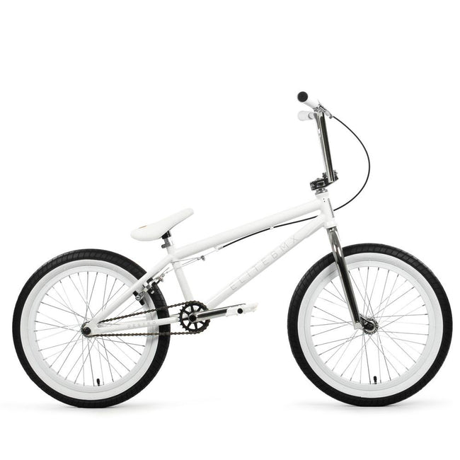 Elite BMX Destro 20.5&quot;TT BMX Freestyle Bike-White Chrome - 2