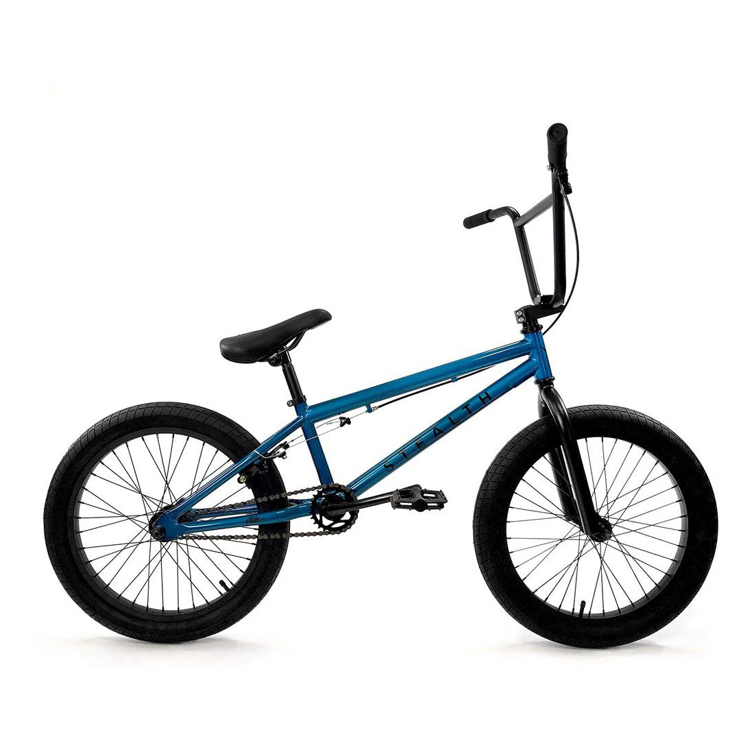 elite bicycles stealth bmx Elite BMX Stealth 20"TT BMX Freestyle Bike-Blue