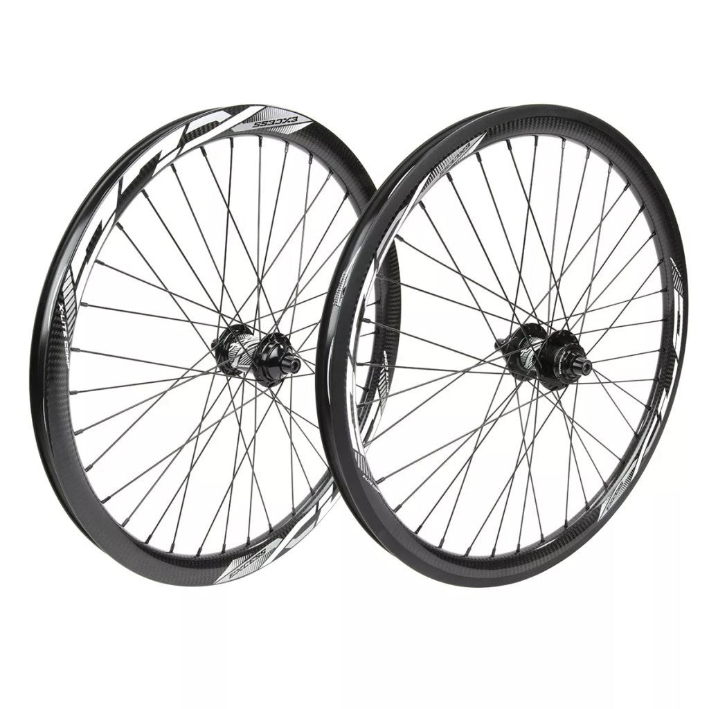 Excess XLC-3 Carbon Pro Cruiser BMX Race Wheelset-36H-24x1.75