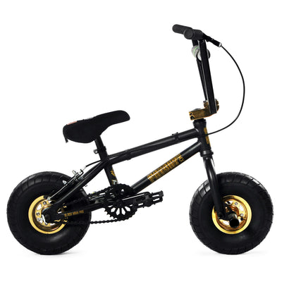 Fat Boy Pro Series Mini BMX Freestyle Bike-Black Hawk