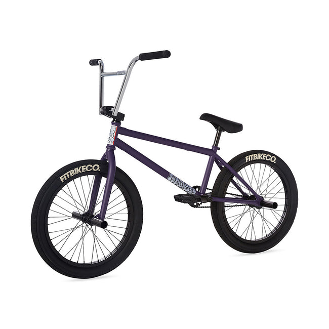 Fit 2023 STR LG 20.75&quot;TT BMX Freestyle Bike-Matte Purple - 3