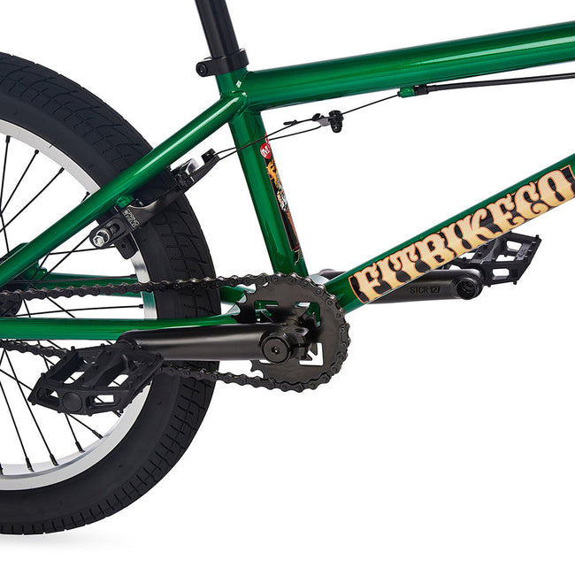 Fit 2023 Misfit 18&quot; BMX Freestyle Bike-Emerald Green - 4