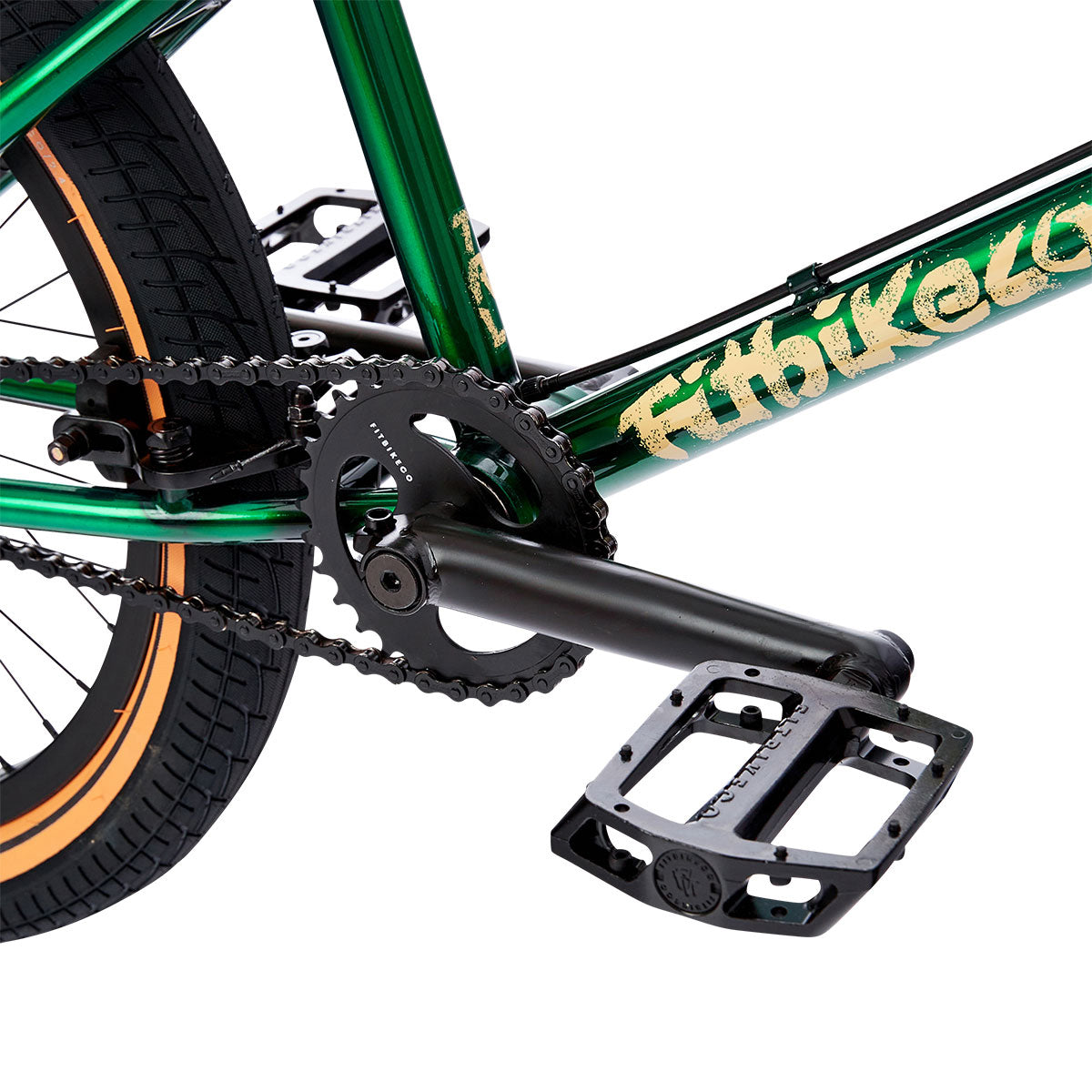green pedal bike Fit TRL XL 21"TT BMX Freestyle Bike-Trans Green – J&R Bicycles, Inc