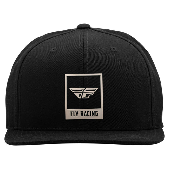 Fly Racing Boss Hat-Black-White-Adult at J&R Bicycles – J&R Bicycles, Inc.