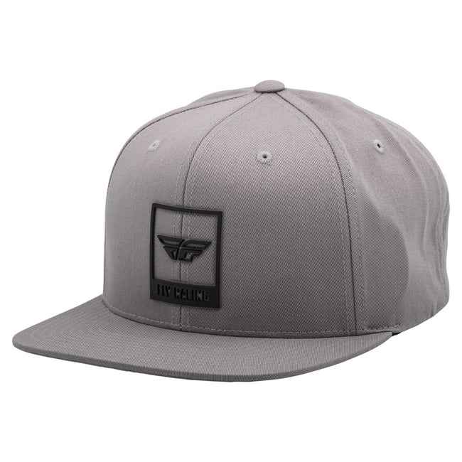 Fly Racing Boss Hat-Grey-Black-Adult at J&R Bicycles – J&R Bicycles, Inc.