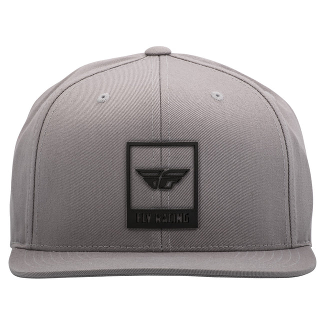 Fly Racing Boss Hat-Grey-Black-Adult at J&R Bicycles – J&R Bicycles, Inc.
