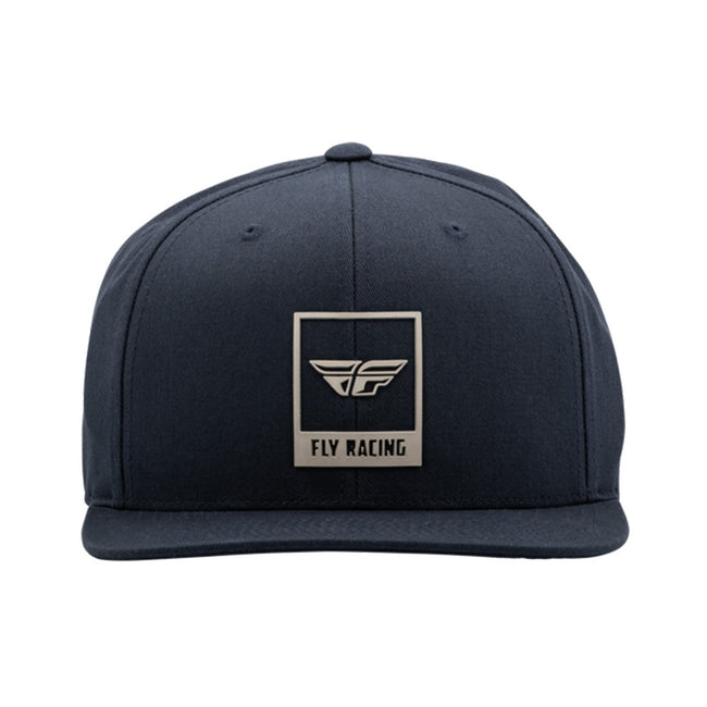 Fly Racing Boss Hat-Navy-Light Grey at J&R Bicycles – J&R Bicycles, Inc.