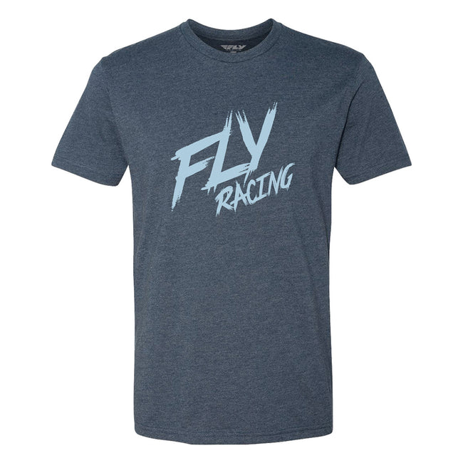 Fly Racing Brawl T-Shirt-Navy - 1