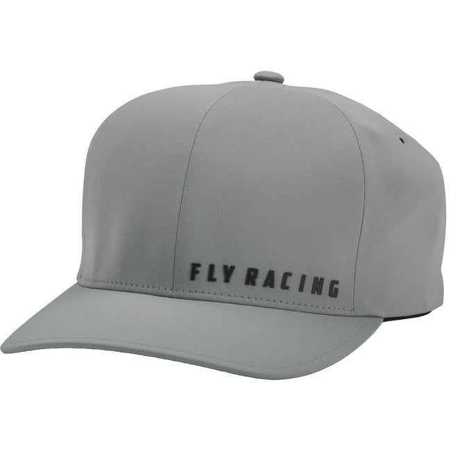 Fly Racing Delta Hat-Grey - 1