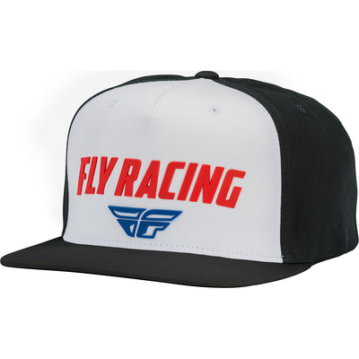 Fly Racing Evo Hat-Black/White