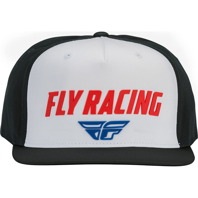 Fly Racing Evo Hat-Black/White | J&R Bicycles – J&R Bicycles, Inc.