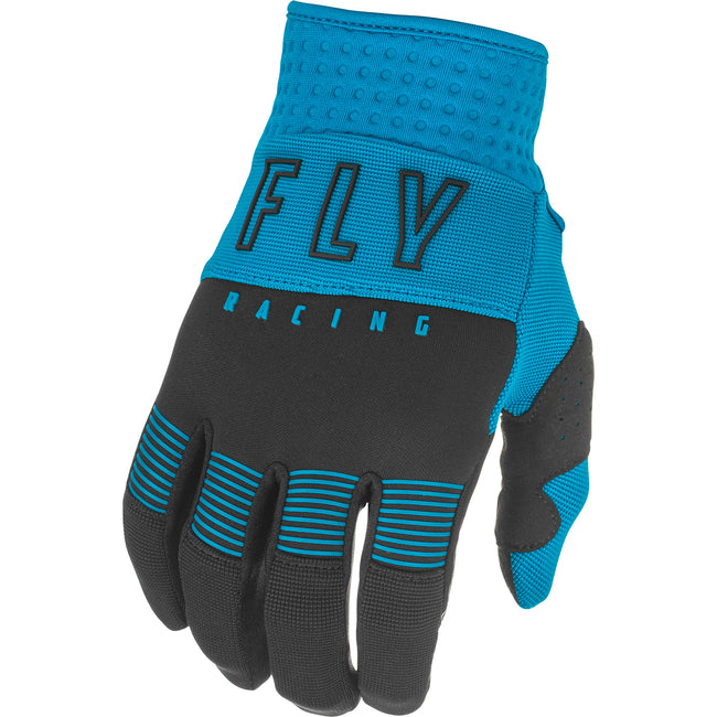 Fly Racing F-16 BMX Race Gloves-Blue/Black - 1