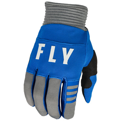 Fly Racing F-16 BMX Race Gloves-Blue/Grey