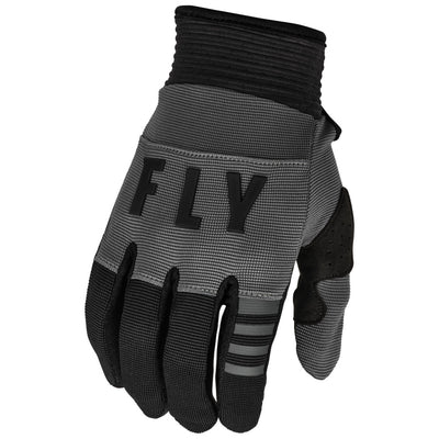 Fly Racing F-16 BMX Race Gloves-Dark Grey/Black