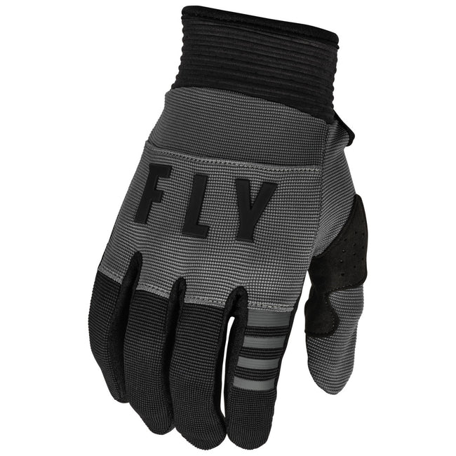 Fly Racing F-16 BMX Race Gloves-Dark Grey/Black - 1