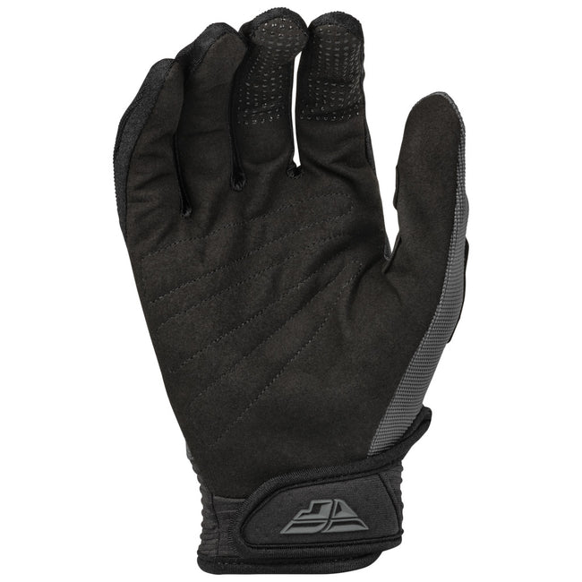 Fly Racing F-16 BMX Race Gloves-Dark Grey/Black - 2