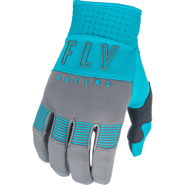 Fly Racing F-16 BMX Race Gloves-Grey/Blue - 1