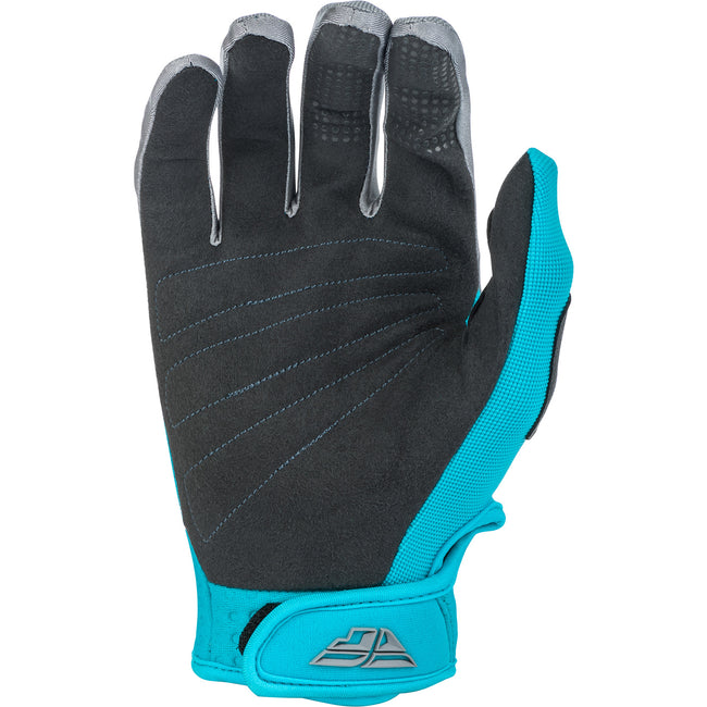 Fly Racing F-16 BMX Race Gloves-Grey/Blue - 2