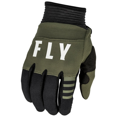 Fly Racing F-16 BMX Race Gloves-Olive Green/Black