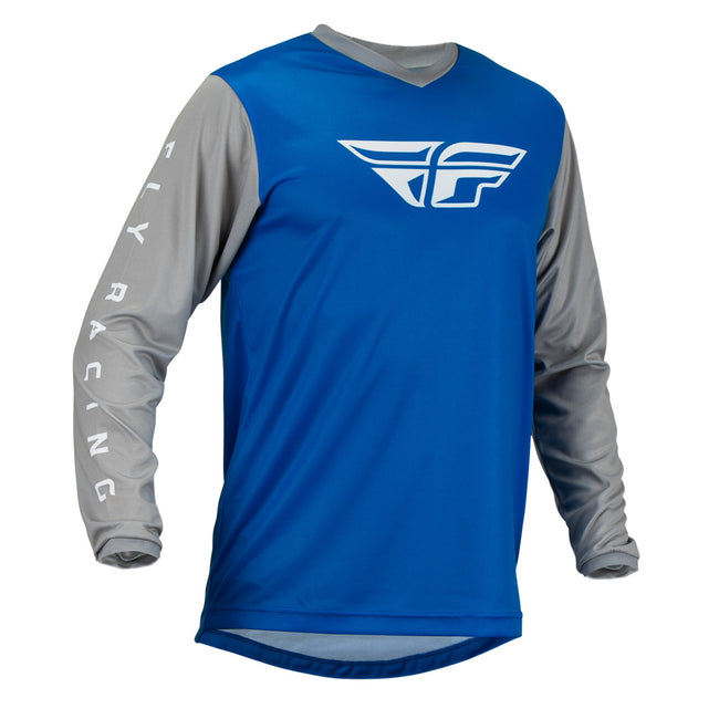 Fly Racing F-16 BMX Race Jersey-Blue-Grey at J&R Bicycles โ J&R ...