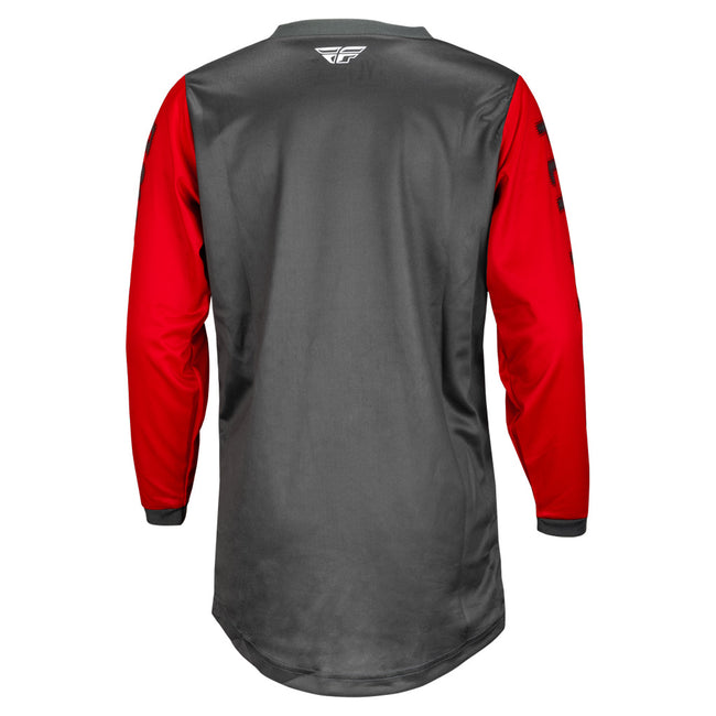Fly Racing F-16 BMX Race Jersey- Grey/Red - 2