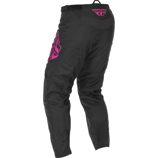 Fly Racing F-16 BMX Race Pants-Black/Pink - 2