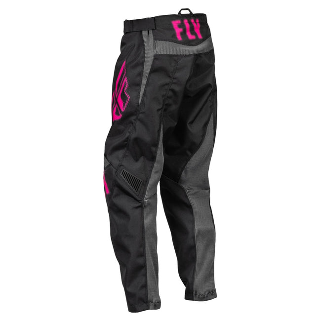 Fly Racing F-16 BMX Race Pants - Black/Pink - 2