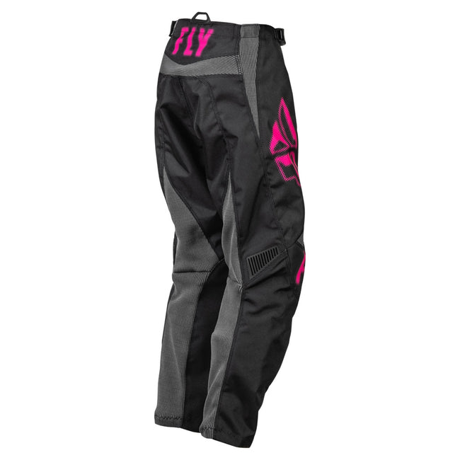 Fly Racing F-16 BMX Race Pants - Black/Pink - 3