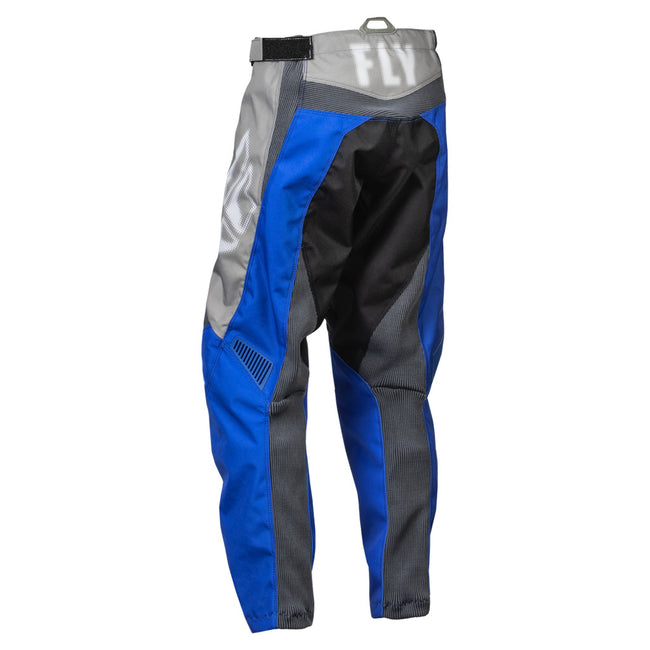 Fly Racing F-16 BMX Race Pants-Grey/Blue - 2