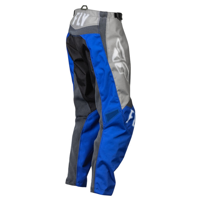 Fly Racing F-16 BMX Race Pants-Grey/Blue - 3