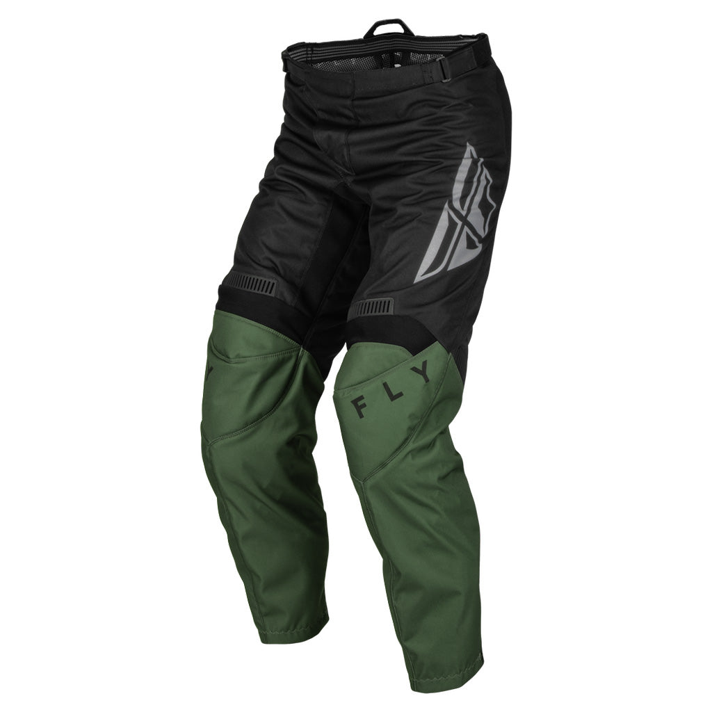 Fly Racing F 16 BMX Race Pants Olive Green Black at J R Bicycles J R Bicycles Inc