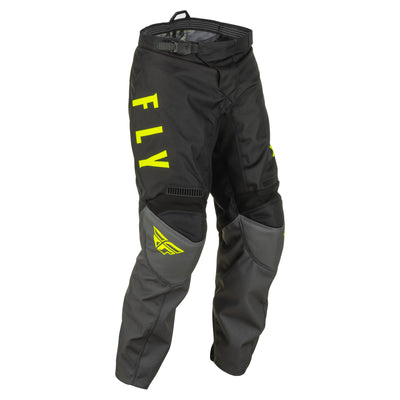 Fly Racing 2022 F-16 BMX Race Pants-Grey/Black/Hi-Vis